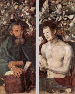  retable - Les ailes latérales du Retable de Dresde Nothern Renaissance Albrecht Dürer